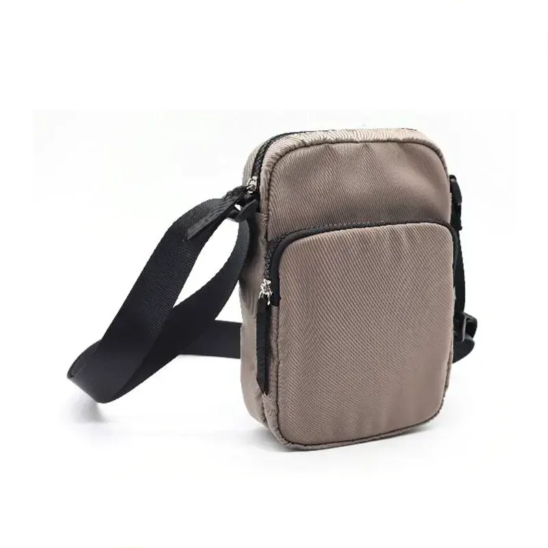 Bolsa de ombro masculina clássica estilo casual de design simples