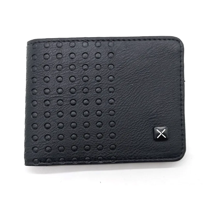 Carteiras bifold de padrões simples para homens